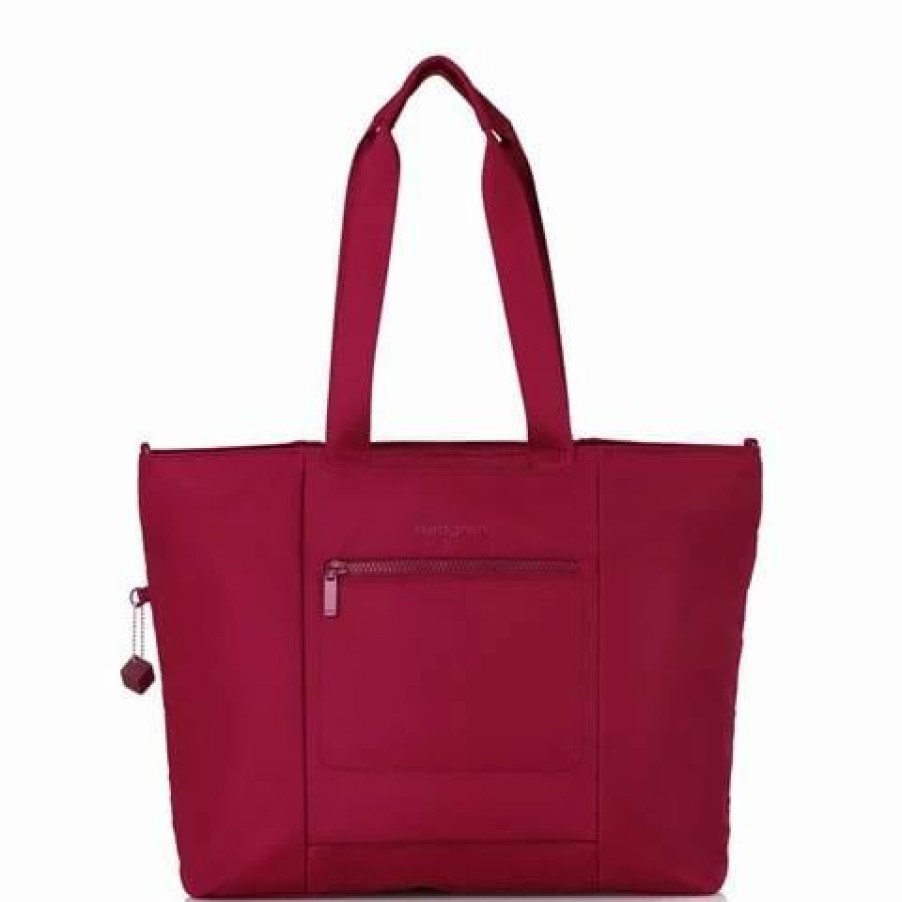 * | Hedgren Inter City Swing Rfid Tote Bag Cabernet