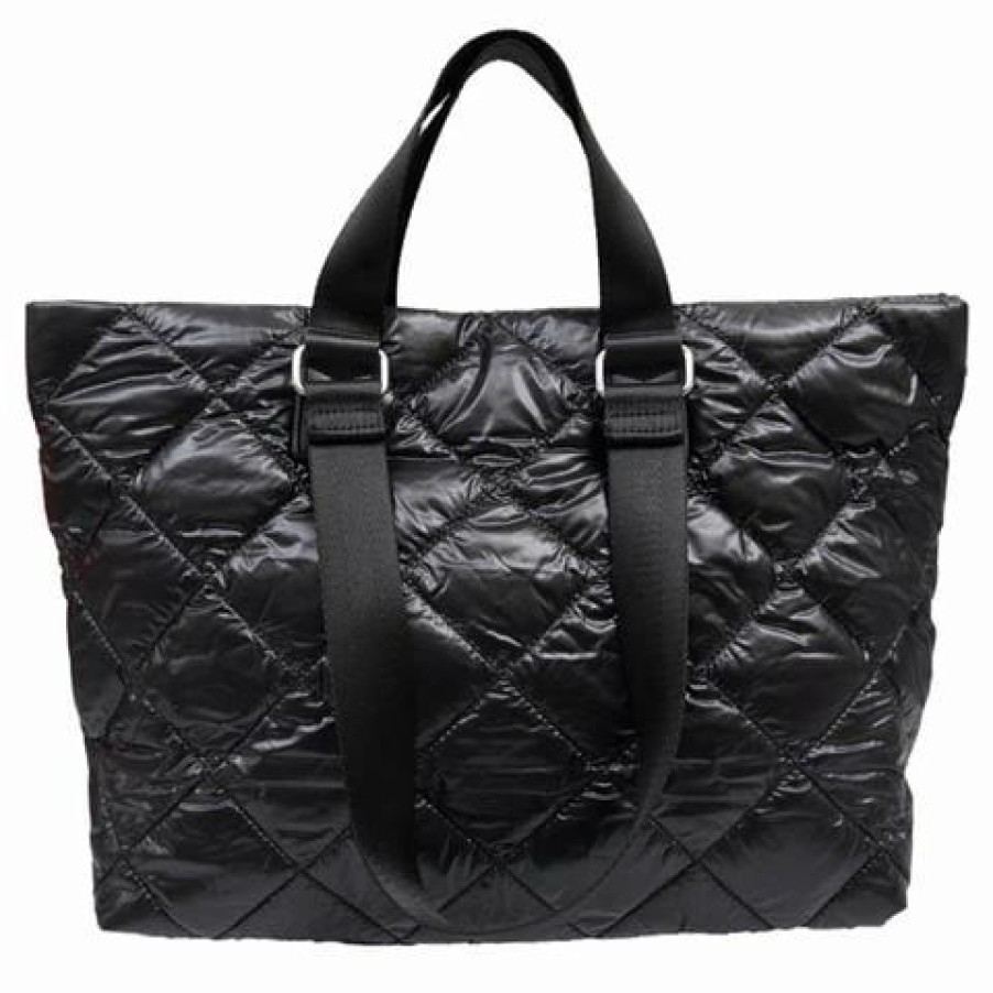 * | Sassy Duck Pamela Weekender Sportluxe Tote Bag Black