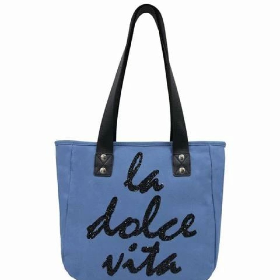 * | Sassy Duck La Dolce Vita Tote Denim