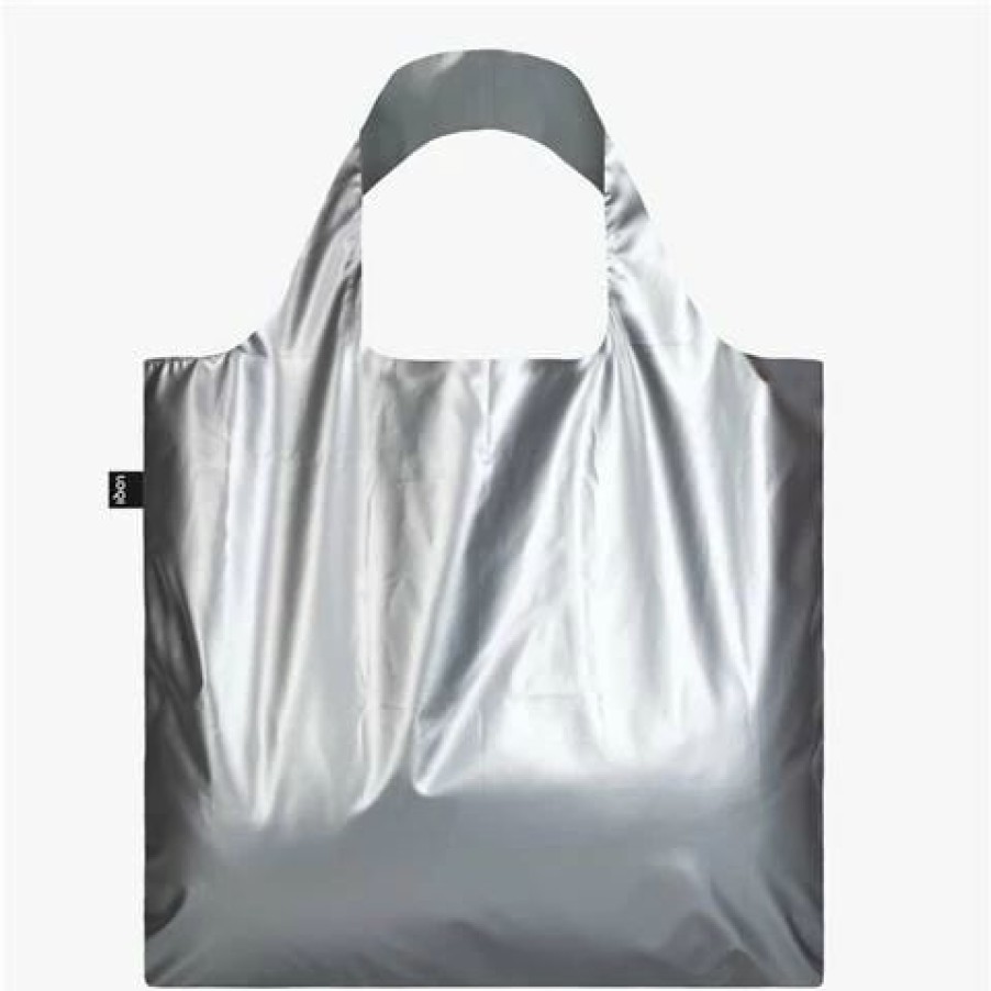 * | Loqi Metallic Silver Bag