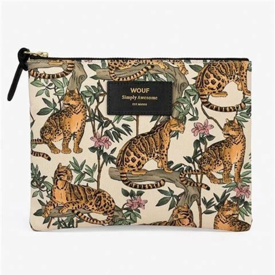 * | Wouf Large Pouch Lazy Jungle